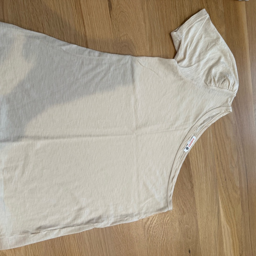 Sundry Cream Short Sleeve Tee